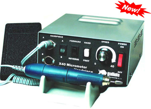 X40 40,000 rpm Blue Electric Handpiece Only-New! 38086